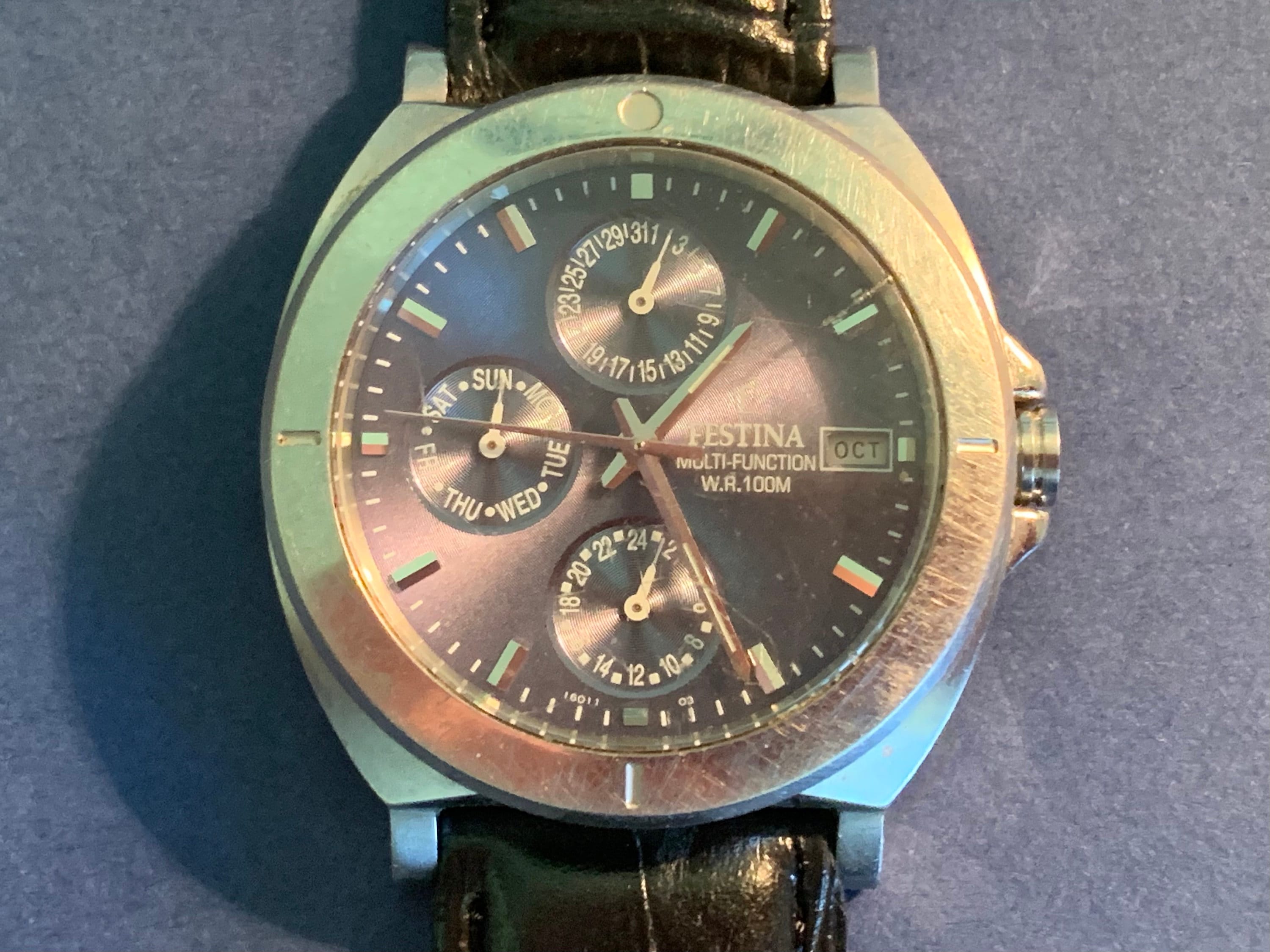 festina all stainless steel