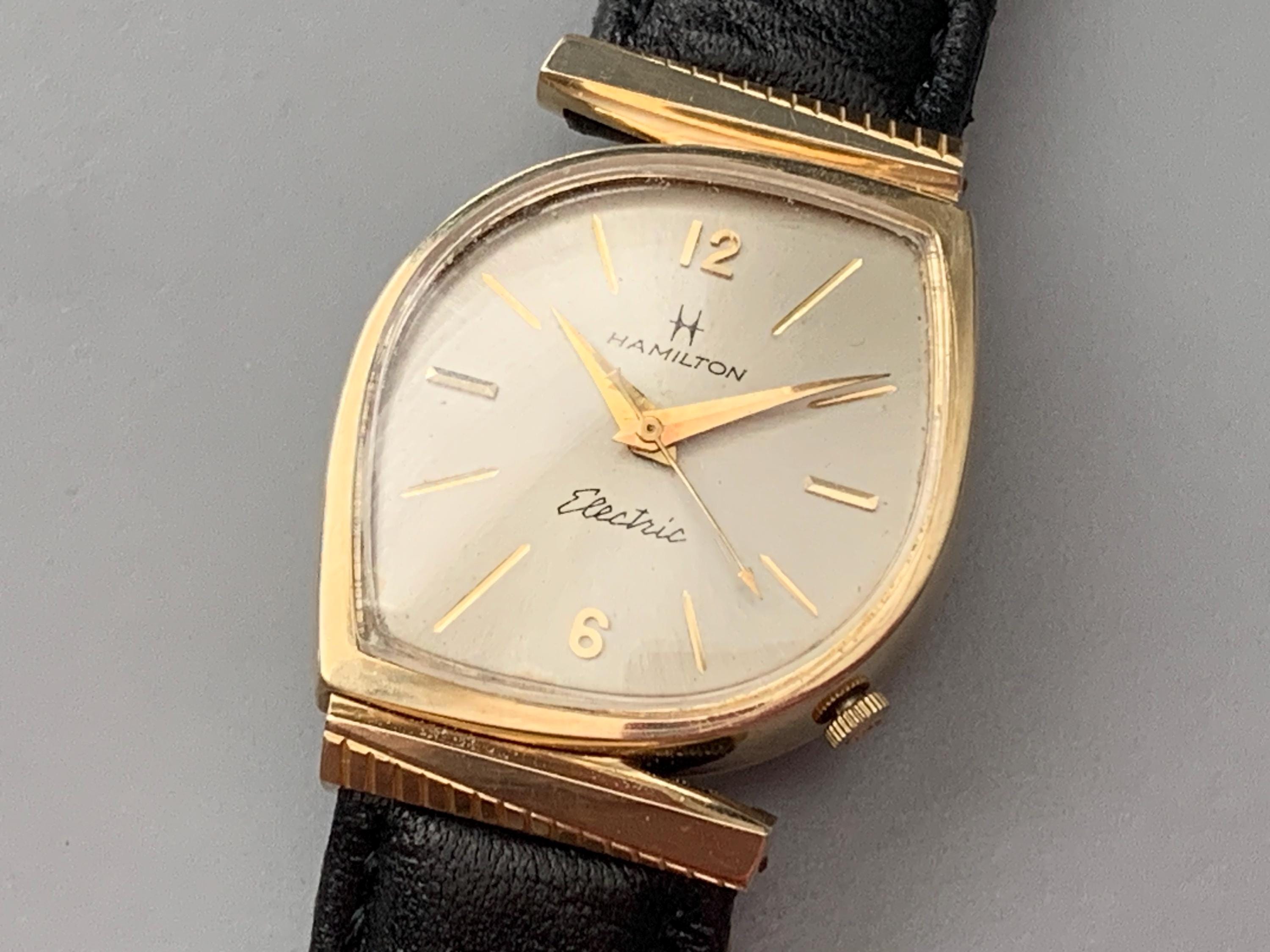 HAMILTON VICTOR II Mens Vintage Electric Watch: The Watch Of The Future c 1962