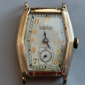 benrus shockproof watch