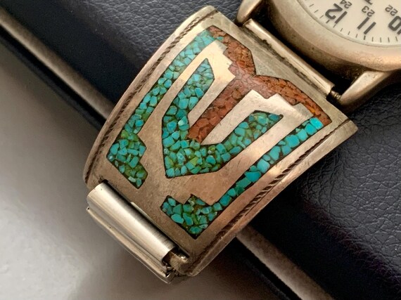 Important Matt Charley Stamp Genius Native American Navajo Sterling Silver Ring Important Matt Charley Stamp Genius Native American Navajo Sterling Silver Ring