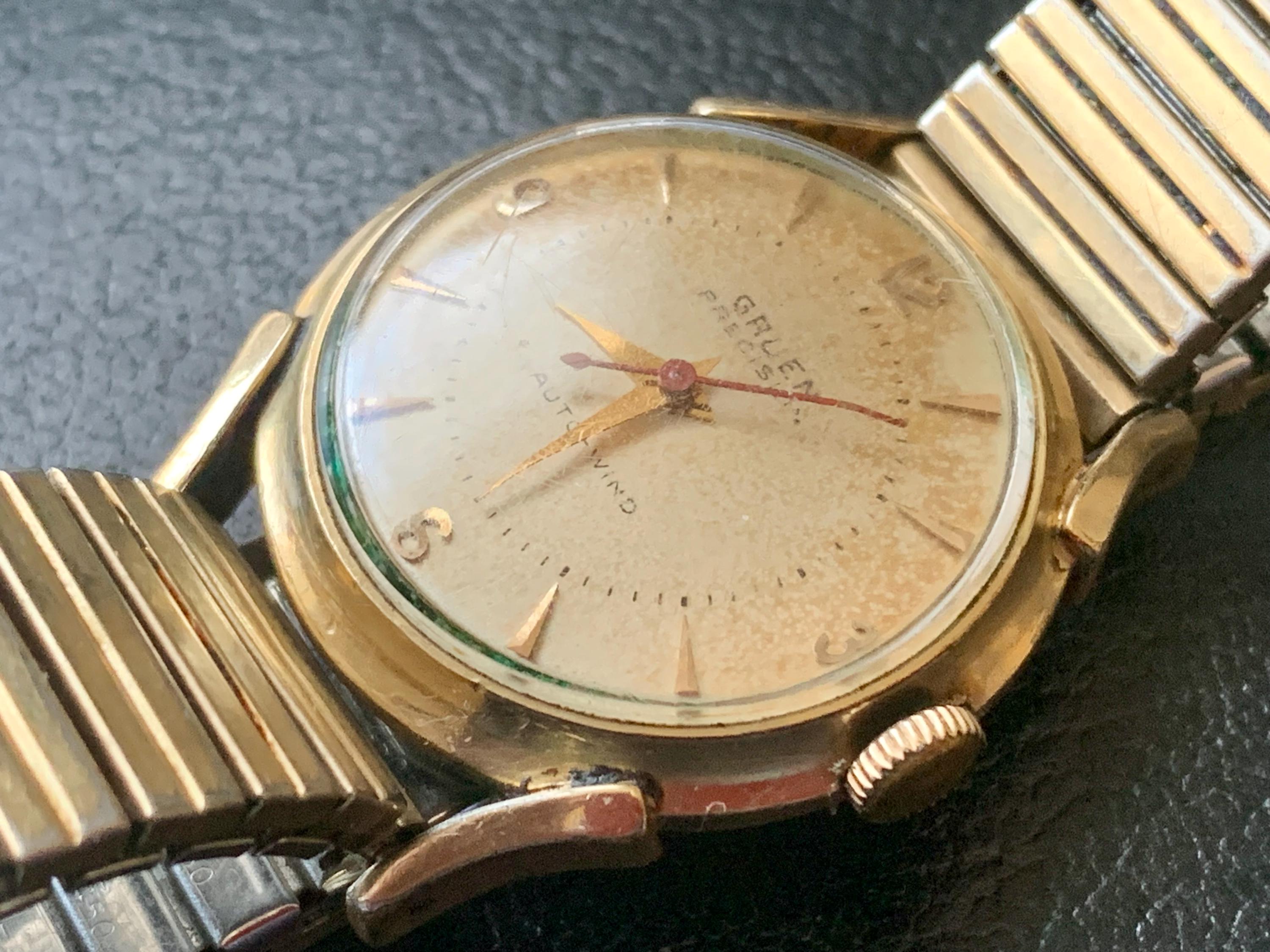 MENS GRUEN PRECISION Vintage Autowind Watch 10k Gold Filled  display picture 3
