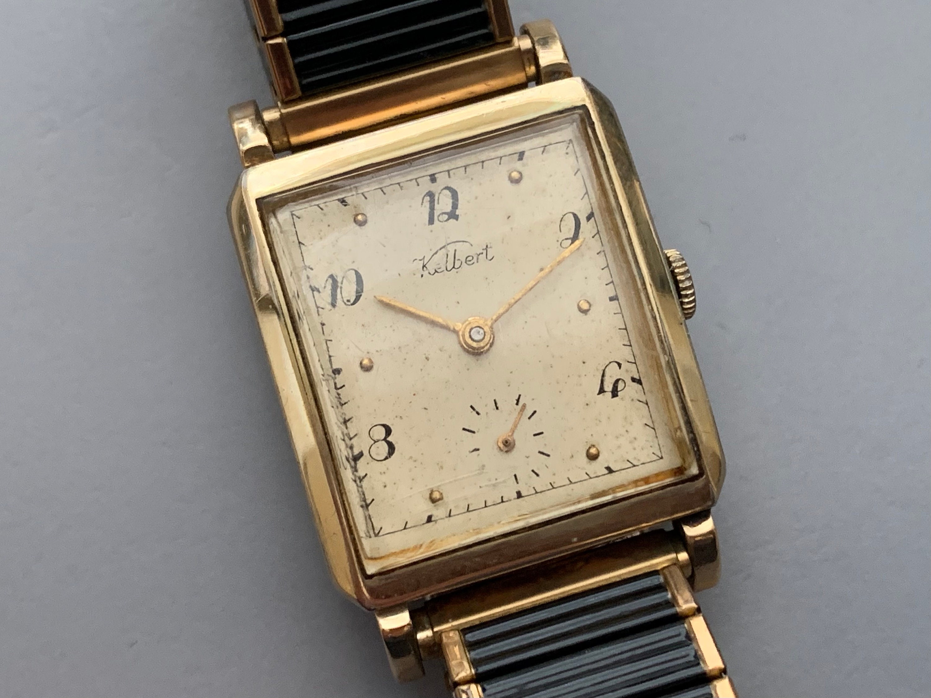 Classic KELBERT SWISS WATCH, Art Deco, Gold Filled, Swiss Made