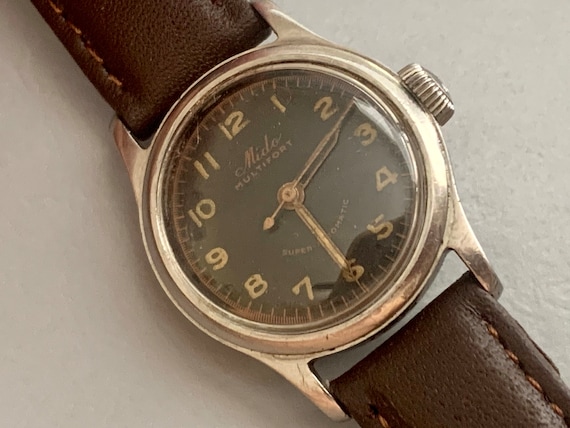 Mido Multifort 220 Super Automatic Mens Watch Fixer Upper NEEDS