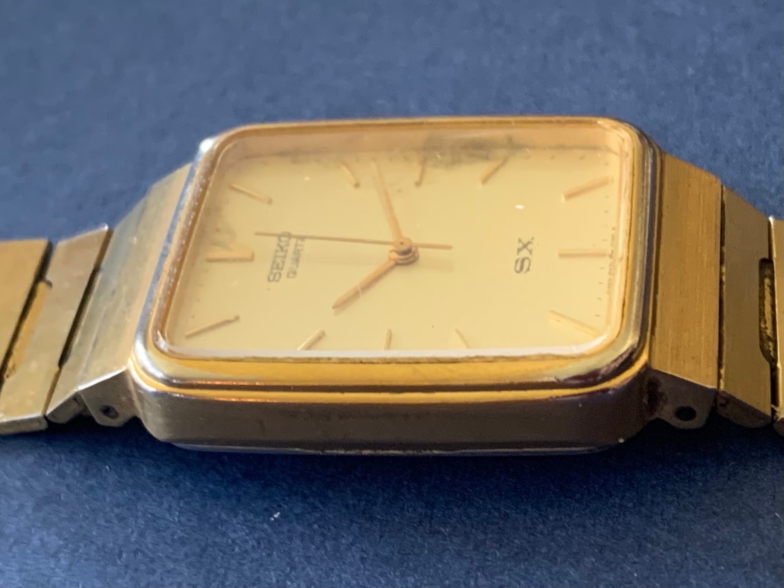 seiko men's rectangular watches
