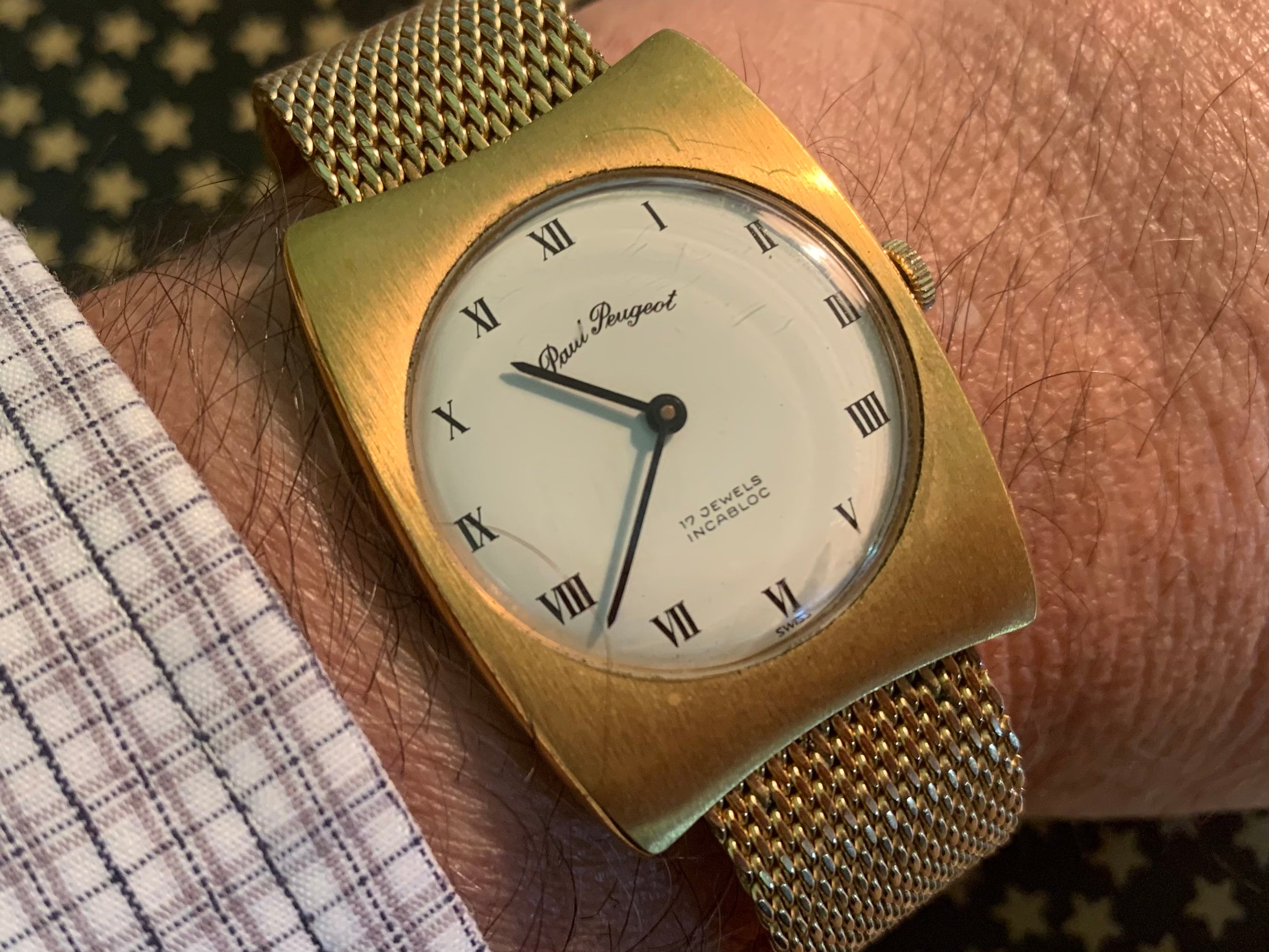 Paul peugeot watch sale