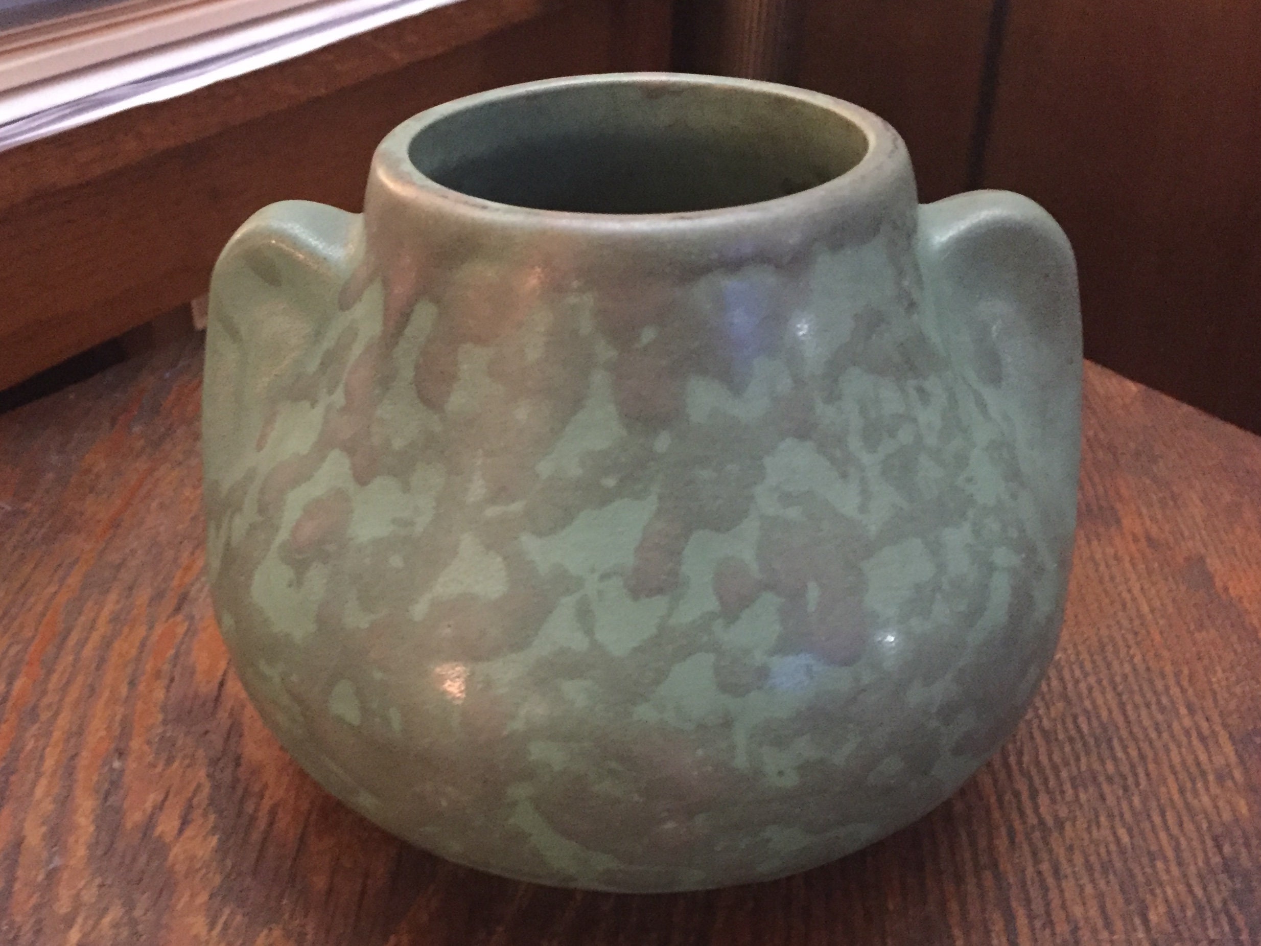 BRUSH McCOY Matte Green Art Pottery Art Vellum Glaze Fawn Etsy