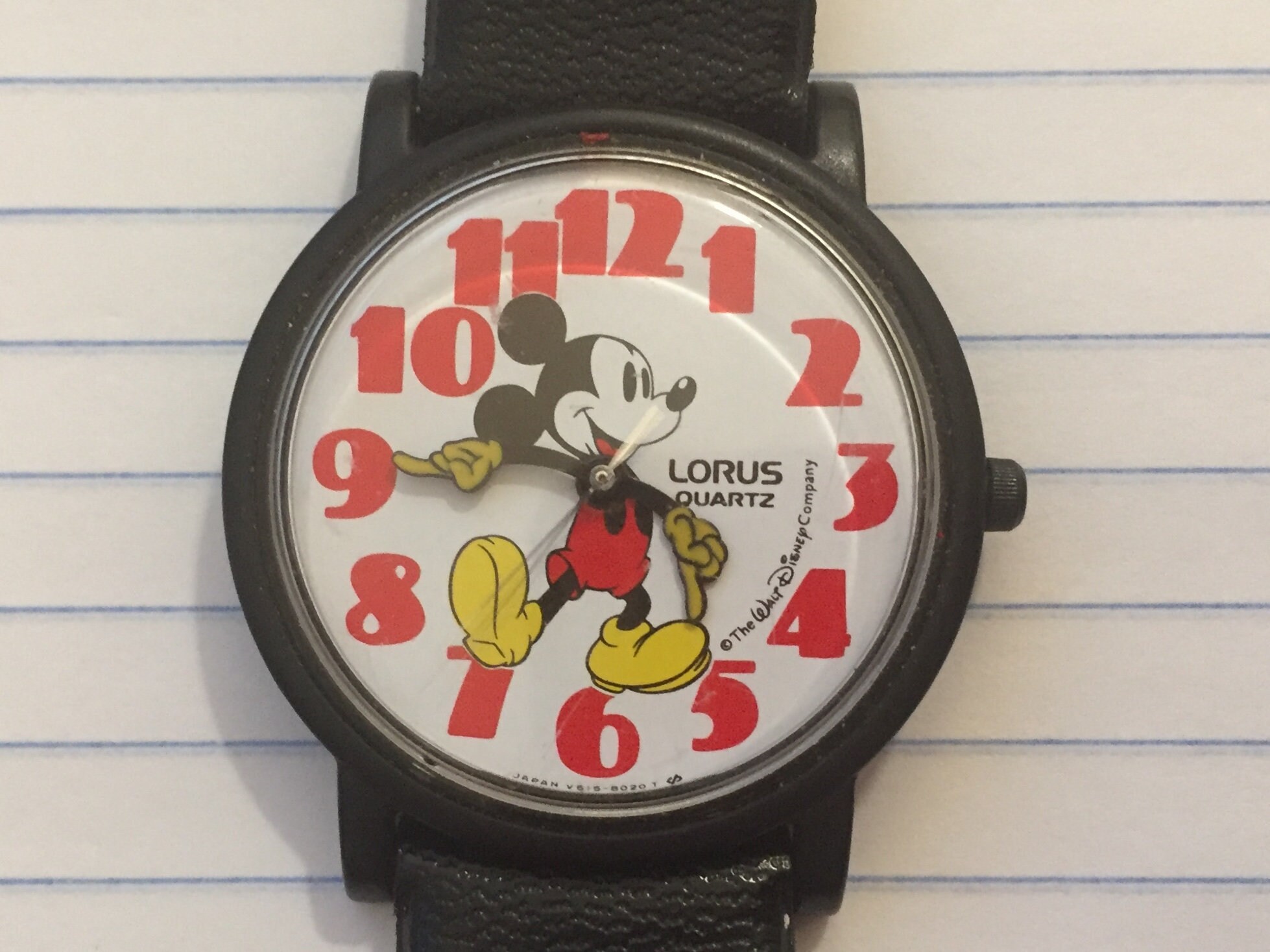 lorus disney watch