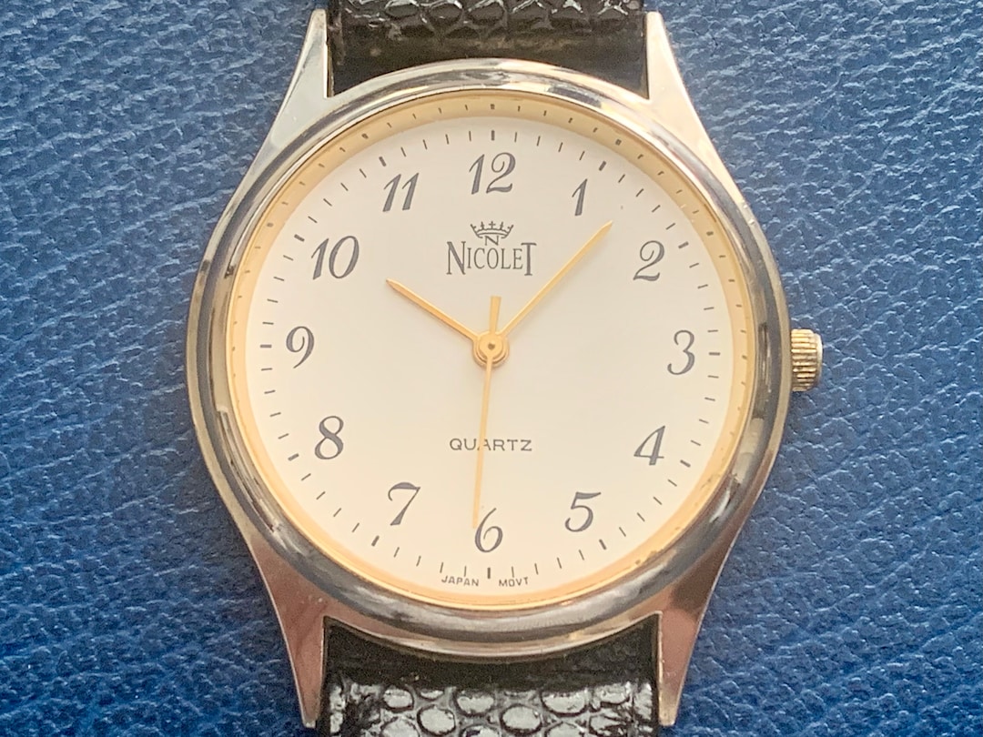 Nicolet quartz shop watch