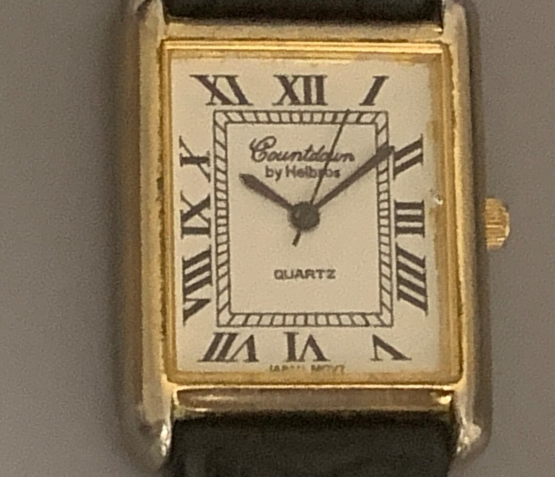 Helbros watch square clearance