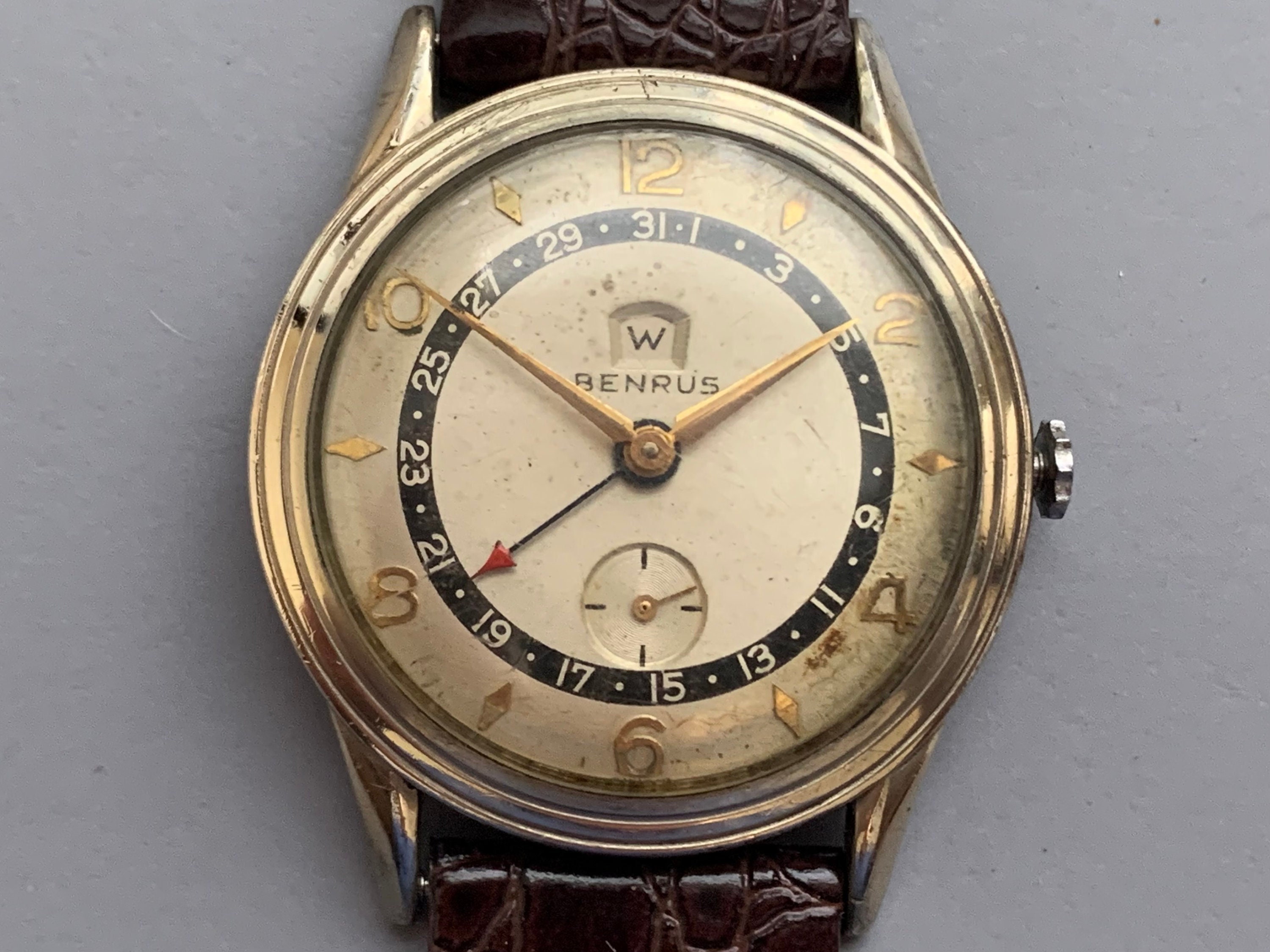 benrus shockproof watch