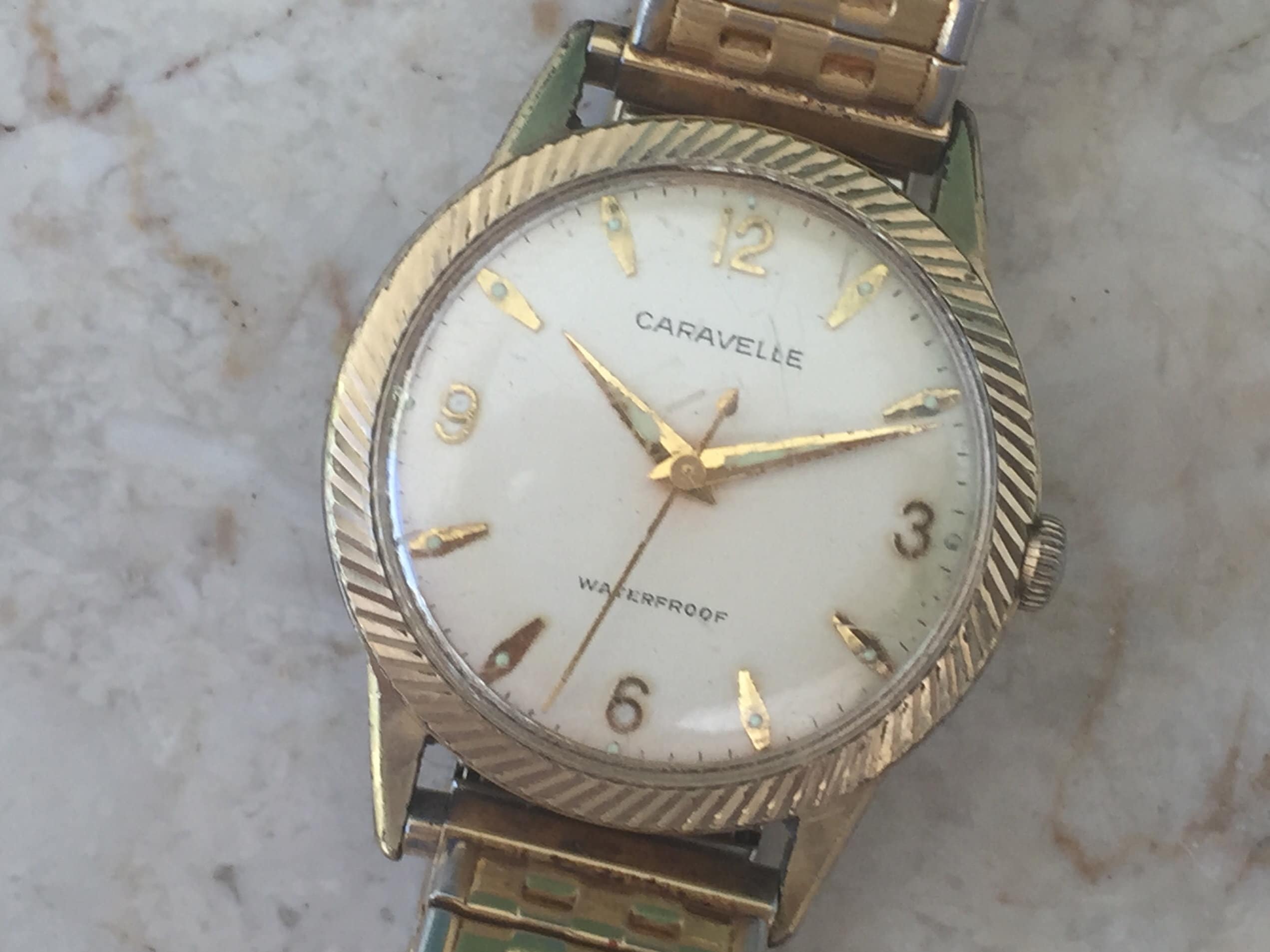 BULOVA CARAVELLE WATCH Deluxe Men's Watch Vintage 1960s Etsy