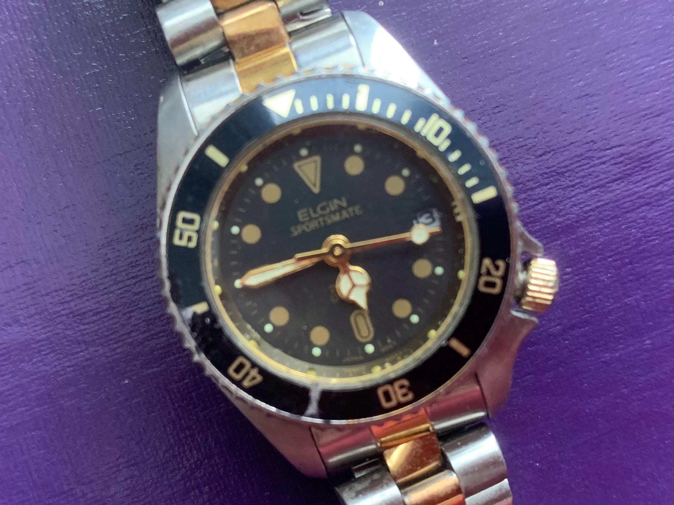 Elgin Dive Watch - Etsy