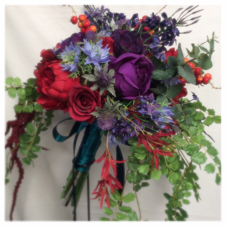 Artificial Silk Flower Wedding Bridal Rustic Bohemian