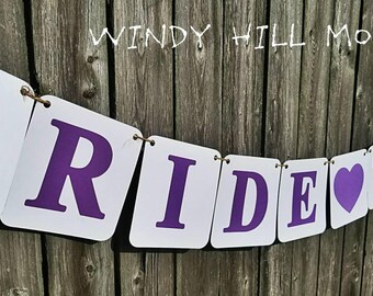 Bridal Shower Decorations - Hanging Bunting Banner For Wedding & Engagement Parties