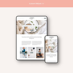 SQUARESPACE 7.1 WEBSITE TEMPLATE Design: The Clean Freak | Squarespace Training