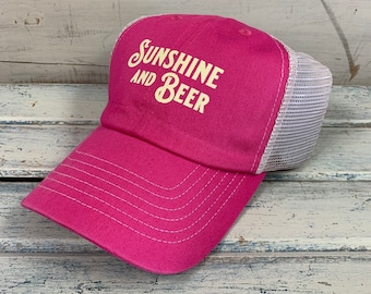 Sunshine & Beer Trucker Hat