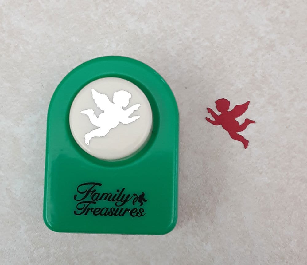 Square Paper Punch Whale Tail Style Retired From Stampin Up 