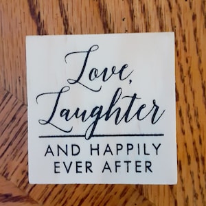 Amour, rire et happily Ever After Rubber Stamp d’American Crafts