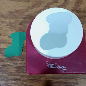 Large 1 Inch Square Whale Tail Paper Punch From EK Success 