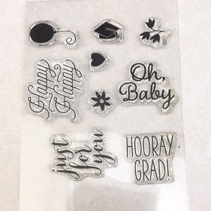 Juego de sellos de goma transparentes Just For You de Stampin Up Paper Pumpkin