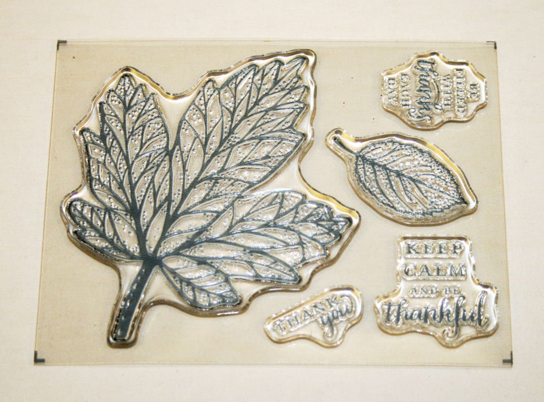 Keep Calm and Be Thankful Photopolymer Rubber Stamp Set From Stampin up ...