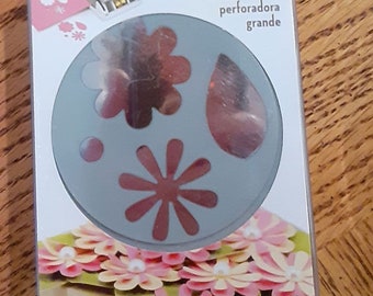 Flowers and Leaves Large Paper Punch from EK Tools