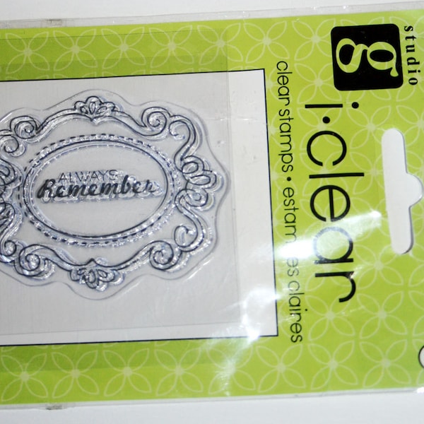 Studio G Clear Stamp Etsy