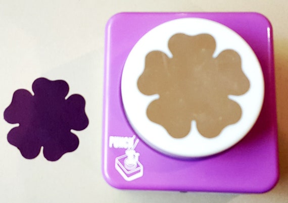 large 5 petal flower paper punch etsy flower paper punch