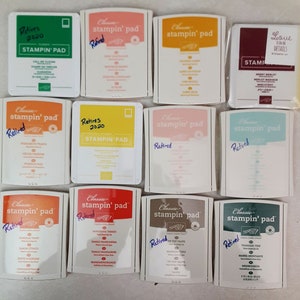 Full Size Stamp Pads From Stampin Up - Etsy