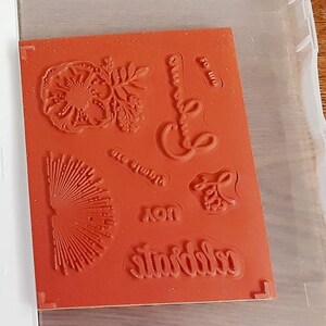 Amazing You Rubber Stamp Set Retired From Stampin Up - Etsy