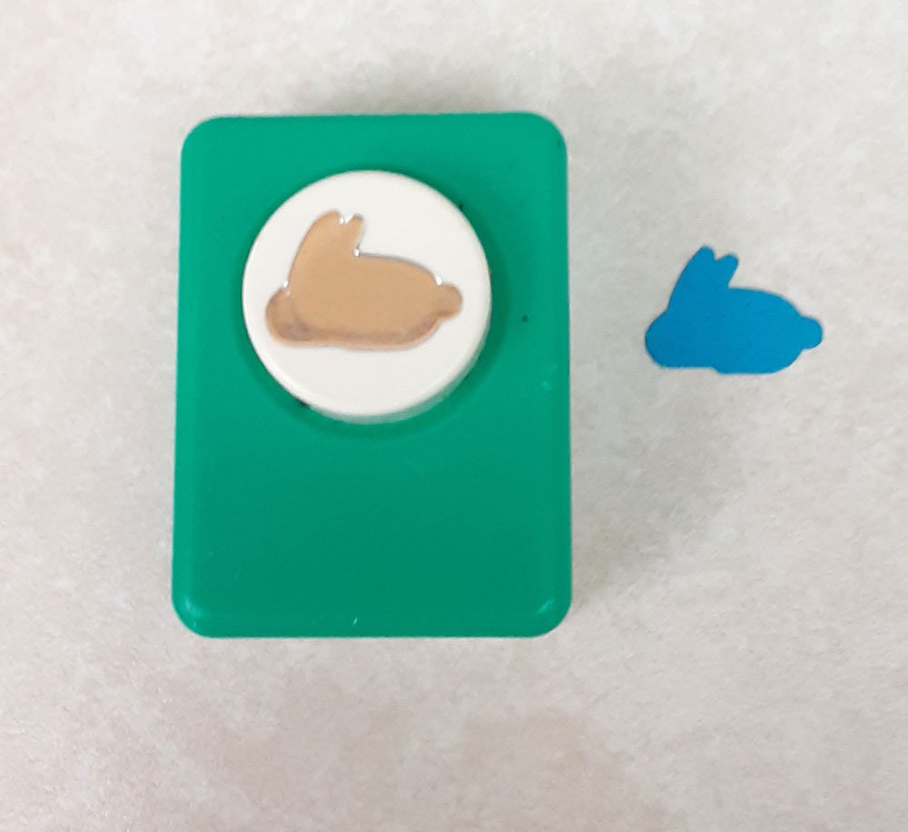 Small Sitting Bunny Rabbit Paper Punch From Carl - Etsy