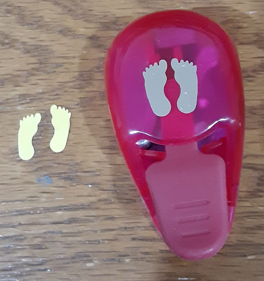 Small Footprint Thumb Paper Punch From Marvy Uchida Etsy