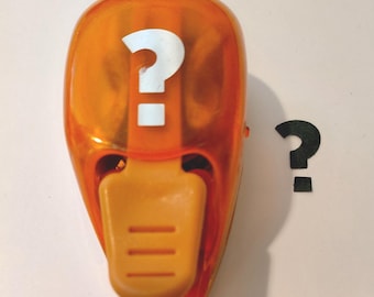 Medium Question Mark Thumb Paper Punch from EK Success