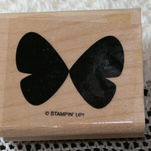 Rubberstempel Solid Butterfly gepensioneerd bij Stampin Up