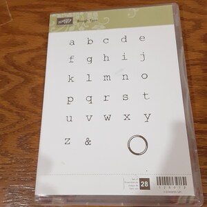 Set di timbri in gomma clear mount di tipo approssimativo da Stampin Up