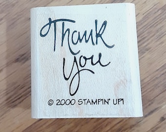 Happy Wedding Day Rubber Stamp Retired From Stampin Up - Etsy