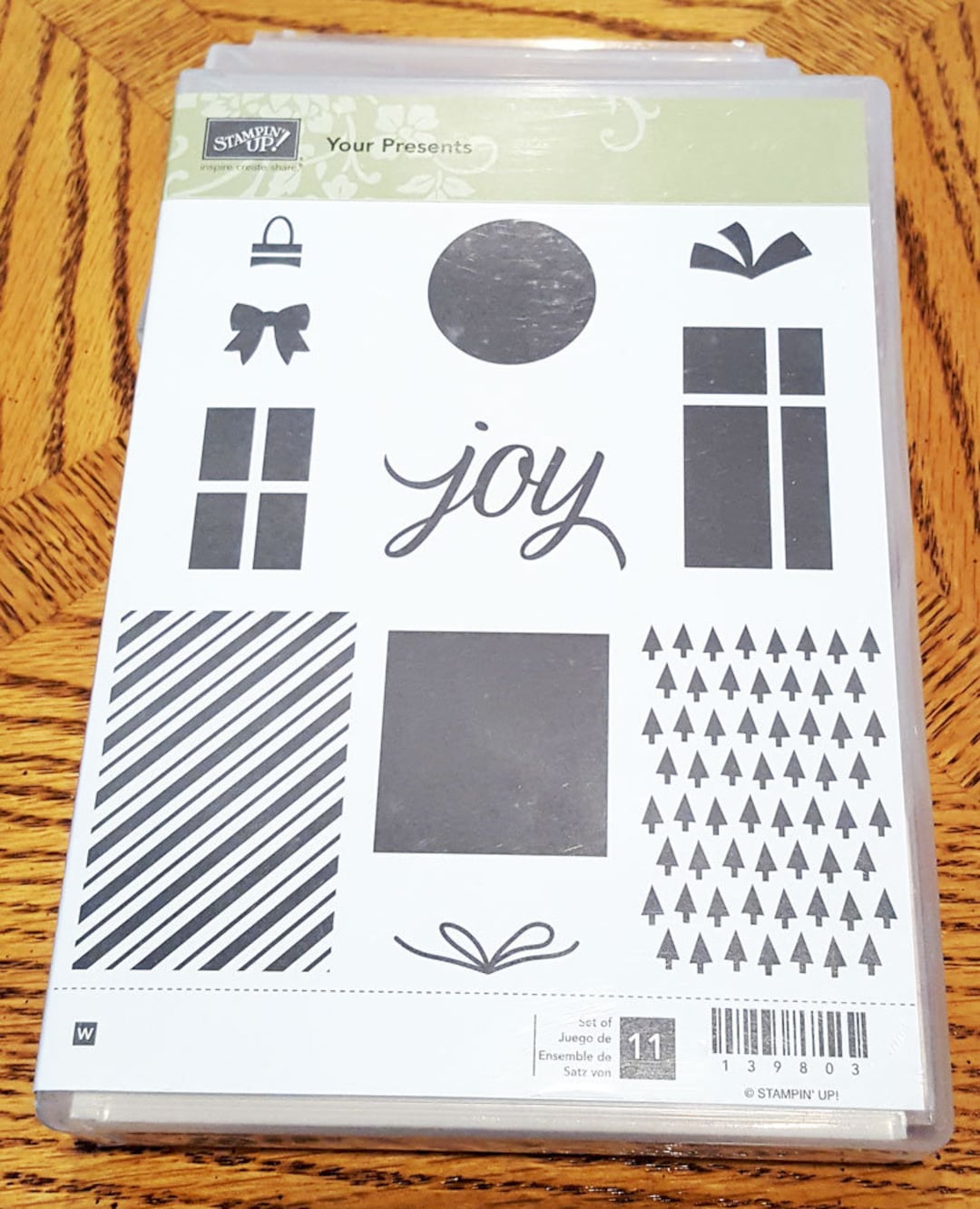 Your Presents Rubber Stamp Set Retired From Stampin Up - Etsy