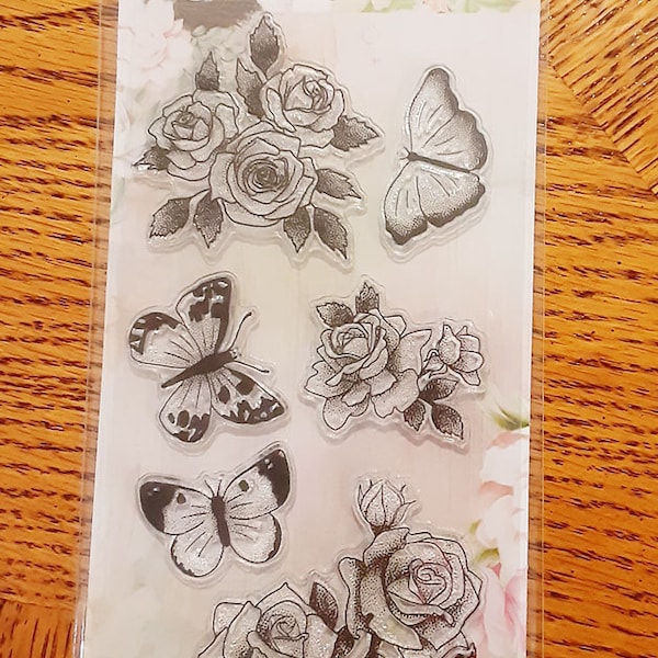 Garden Grove Rubber Stamp Set from Bo Bunny