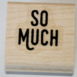 So Much Rubber Stamp retired from Stampin Up