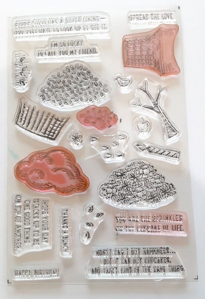 Sprinkles of Life Photopolymer Clear-mount 2-step Rubber Stamp Set ...