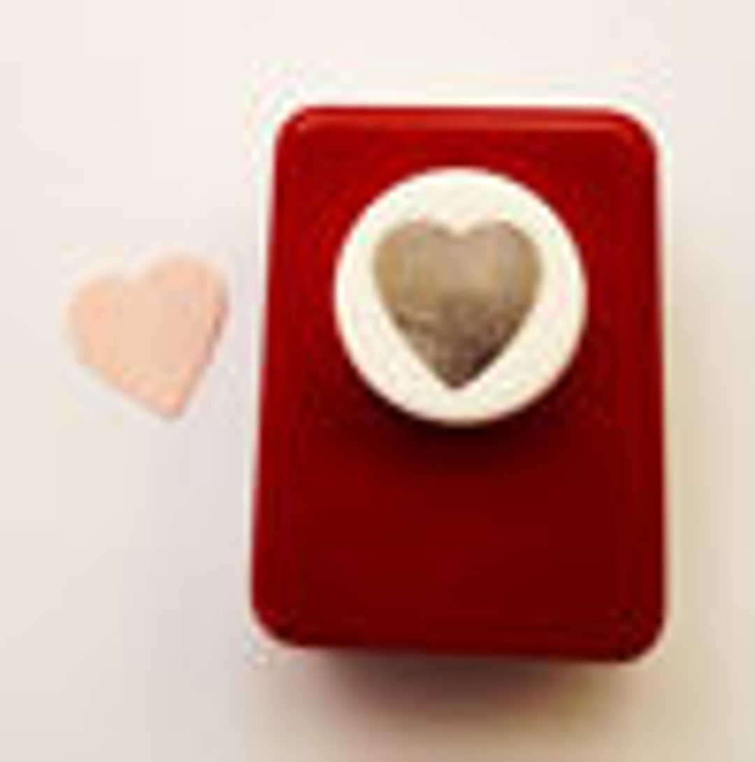 Small Heart Paper Punch Etsy