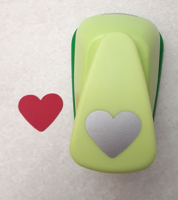 Medium Heart Thumb Paper Punch From Marvy Uchida - Etsy