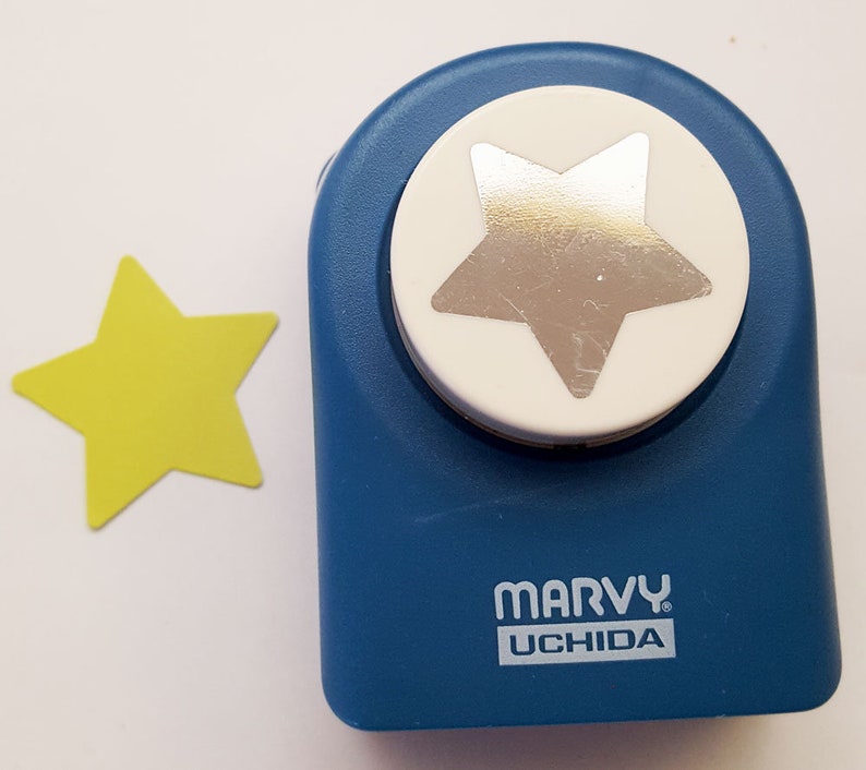 Star Paper Punch From Marvy Uchida Etsy