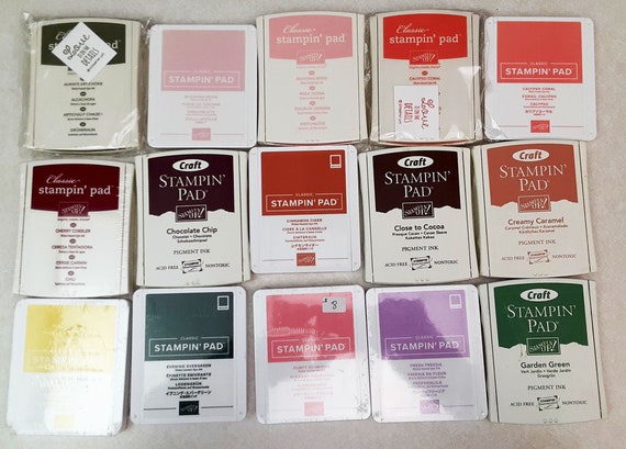 スタンピンアップのフルサイズスタンプパッド - Etsy 日本