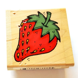 Summer Strawberry Rubber Stamp from Whipper Snapper Designs, Inc
