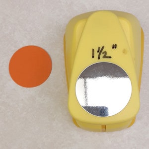 1.5 Inch Circle Whale Tail Paper Punch