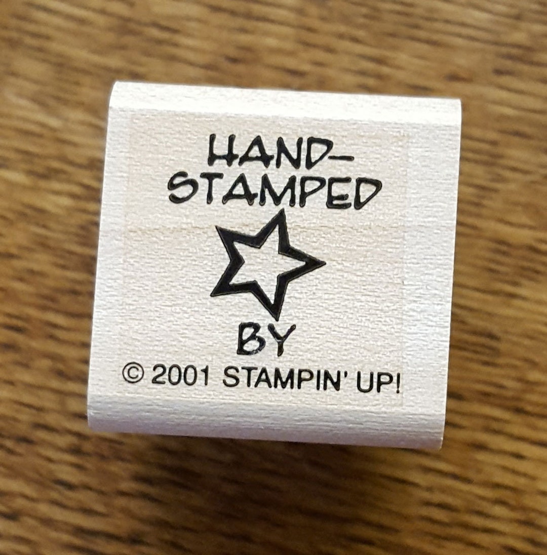 Handstamped by Rubber Stamp Retired From Stampin’ Up - Etsy