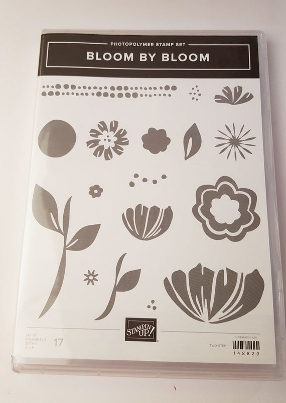 Bloom By Bloom フォトポリマー 2 ステップ スタンピン ラバー