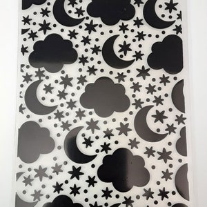 A2 Nachthimmel Embossing Folder