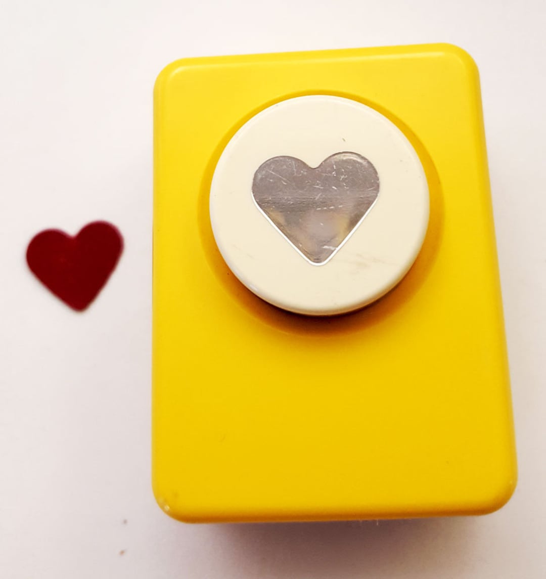 Small Heart Paper Punch Etsy